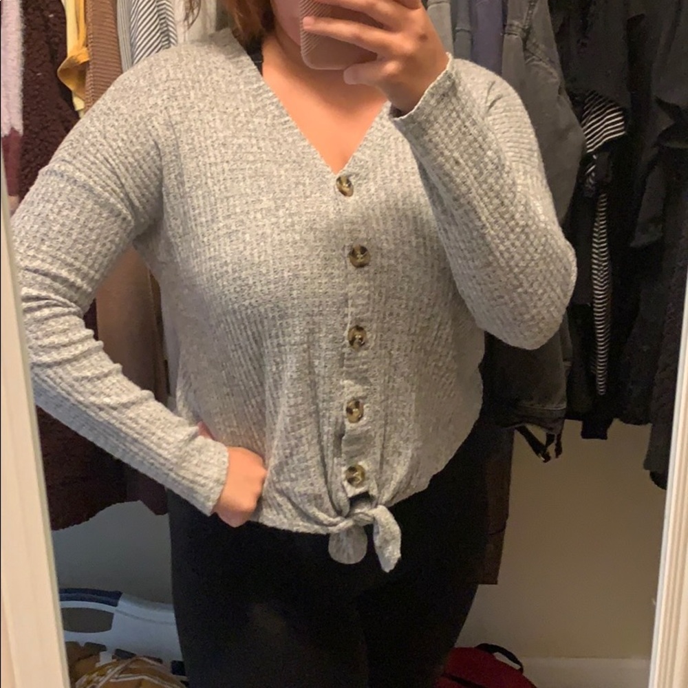 Grey sweater